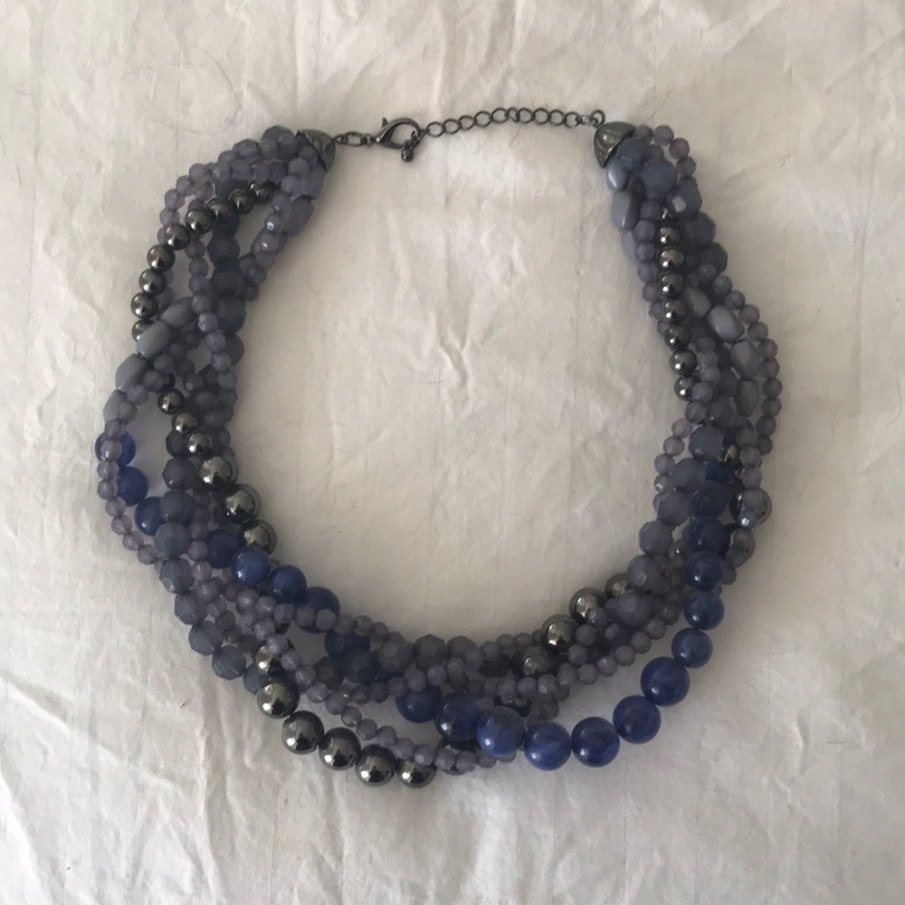 Beaded Statement Necklace